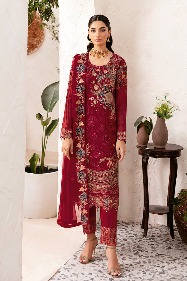Rangoon Chiffon Embroidered