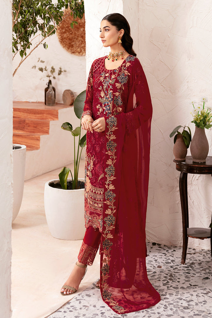 Rangoon Chiffon Embroidered