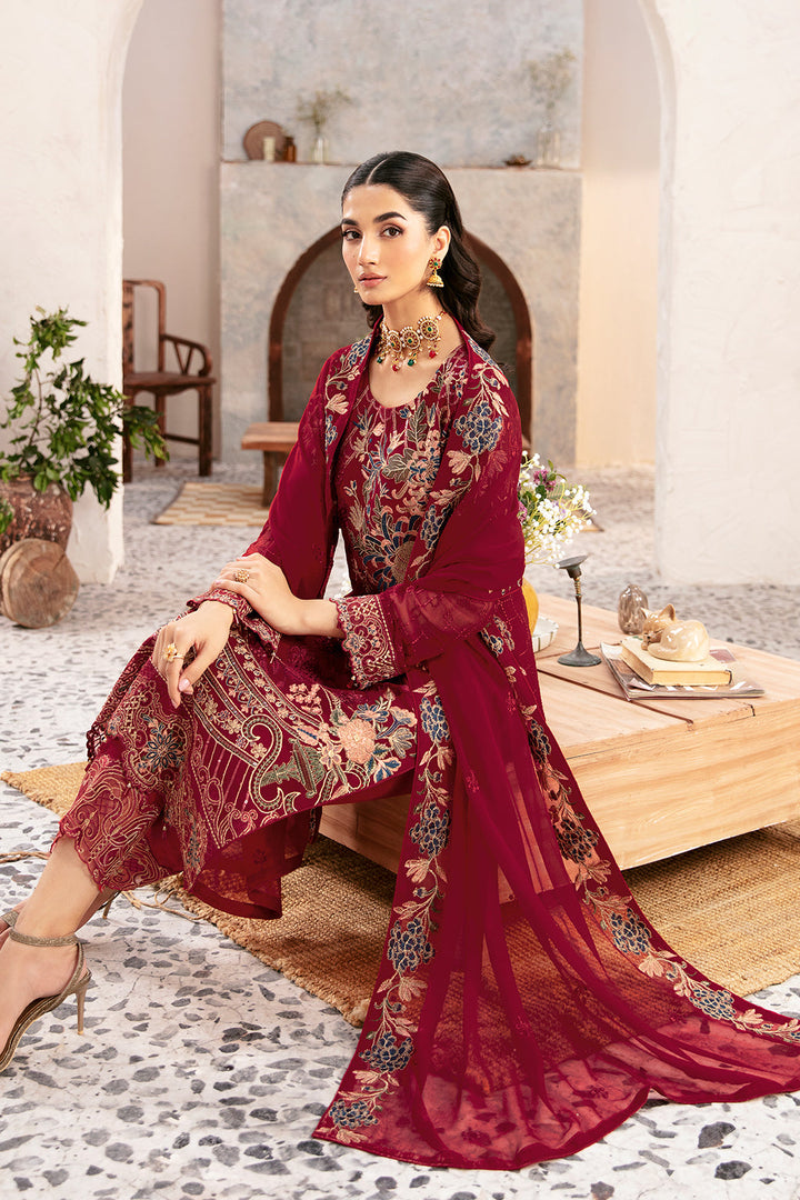 Rangoon Chiffon Embroidered