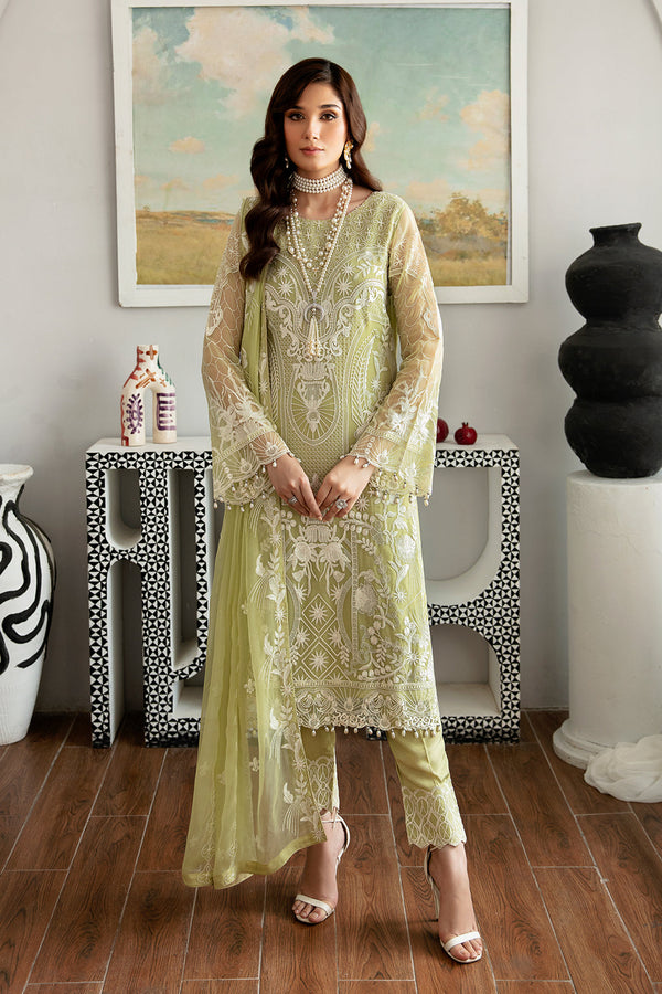 Ramsha D-1105 Chiffon Embroidered