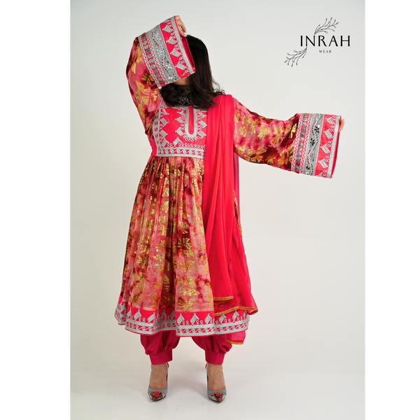 Inrah Kochani – Traditional Afghani Peshwas Dress by Inrahwear