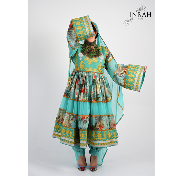 Inrahwear Kochani Afghan Traditional Dress – Handcrafted with Intricate Embroidery & Timeless Elegance